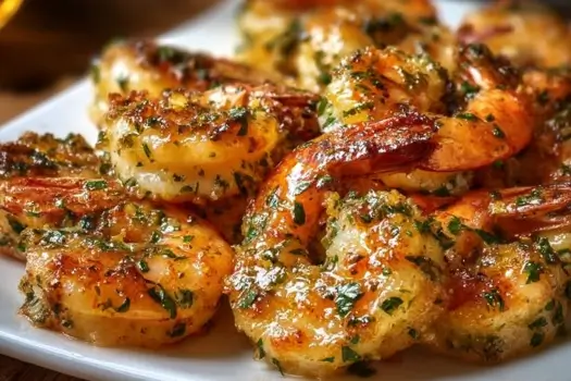 Garlic Parmesan Roasted Shrimp