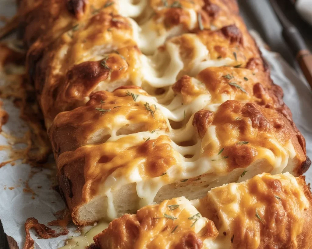 Cheesy Carnivore Bread Recipe, low carb and high protein bread perfect for keto diets.