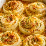 Cheesy baked Tennessee onions with layers of sweet Vidalia onions and melted cheese