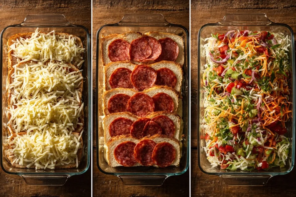 Italian Grinder Sliders with fresh ingredients and flavor-packed fillings