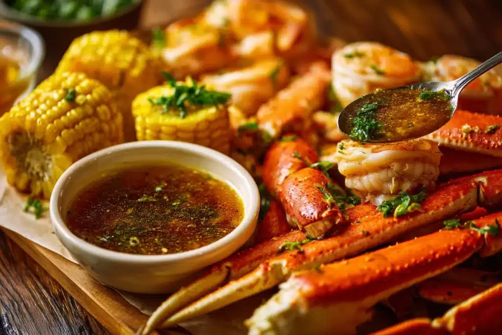 Delicious dipping sauce for seafood boil