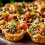 Easy to make taco cups