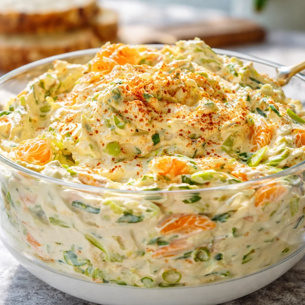 Lauch Mandarinen Aufstrich - fresh and delicious spread for any occasion.