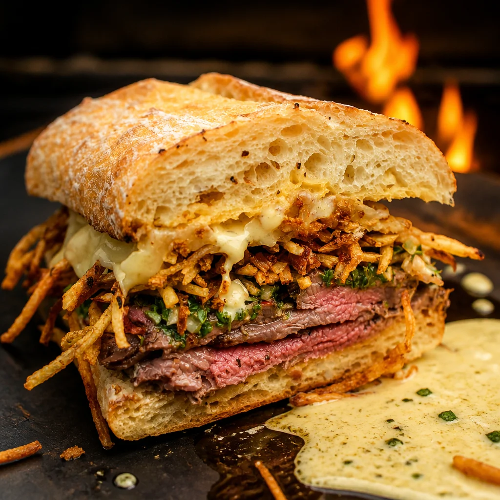 Delicious homemade sandwiches featuring various flavors and ingredients.