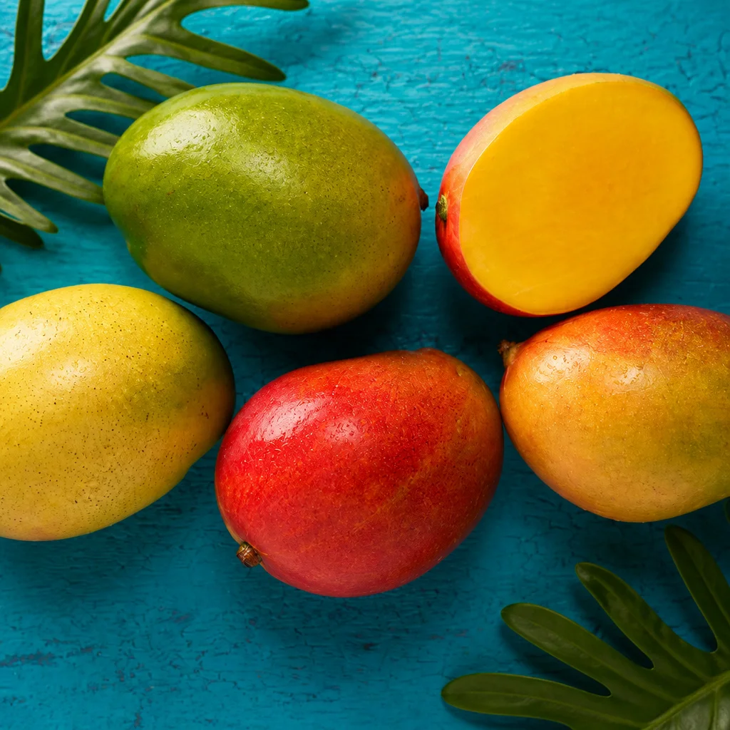 A variety of delicious mango recipes including smoothies, salsas, and desserts.