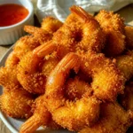 Crispy Coconut Shrimp served with sweet chili dipping sauce