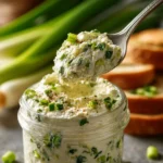 Creamy Garden Vegetable Spread made with fresh garden veggies and cream cheese