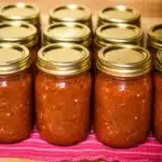 Homemade Pizza Sauce made with garlic, herbs, and fresh tomatoes.