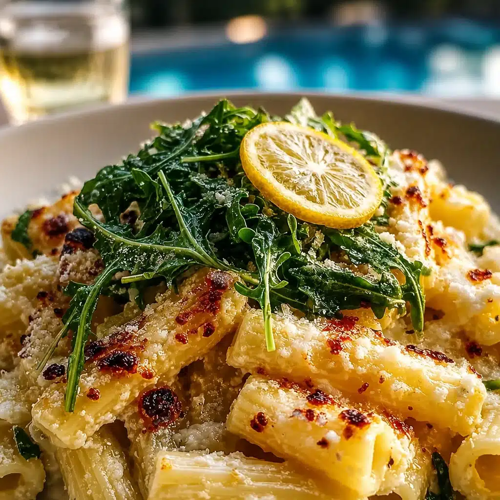 Delicious Stanley Tucci Creamy Lemon Ricotta Pasta with fresh ingredients.