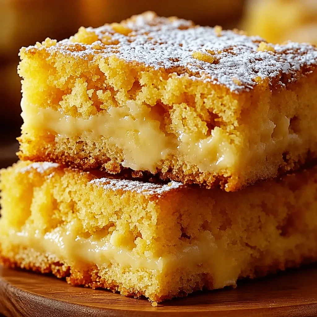 Cottage Cheese Pumpkin Cake Bars topped with spices and ready to serve.