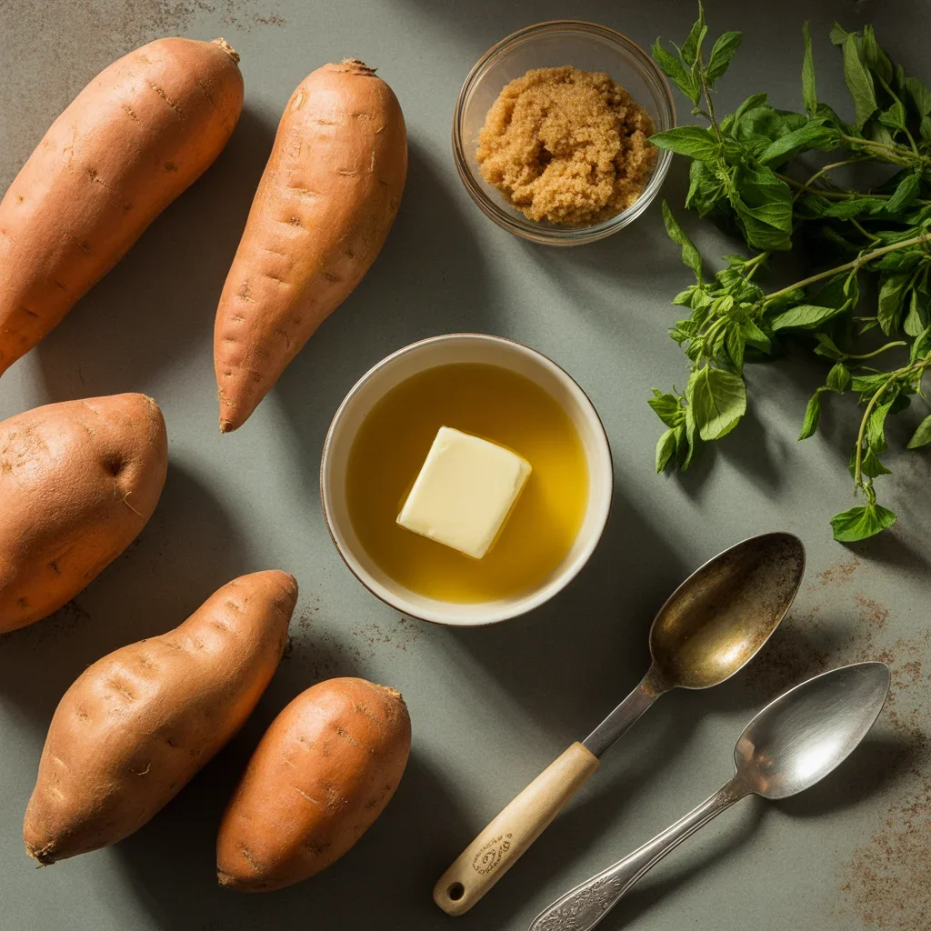 Candied sweet potatoes