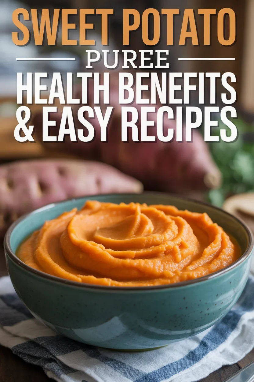Sweet Potato Puree: Health Benefits & Easy Recipes