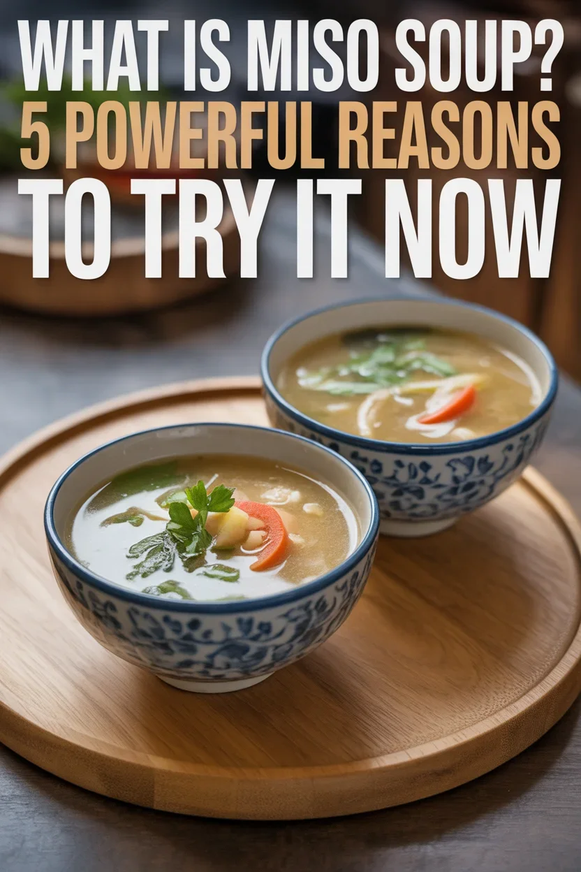 What Is Miso Soup? 5 Powerful Reasons to Try It Now